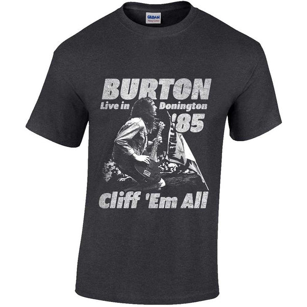 CLIFF BURTON Attractive T-Shirt, Live in Donington