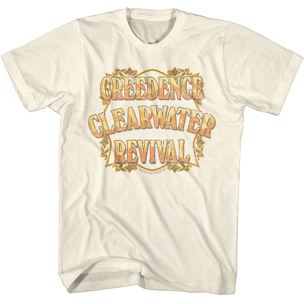 CREEDENCE CLEARWATER REVIVAL Eye-Catching T-Shirt, LOGO
