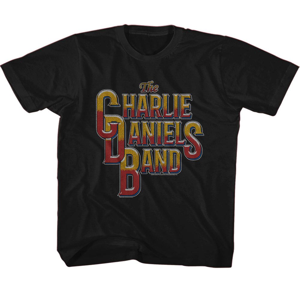 CHARLIE DANIELS BAND Eye-Catching T-Shirt, CDB VINTAGE STYLE LOGO