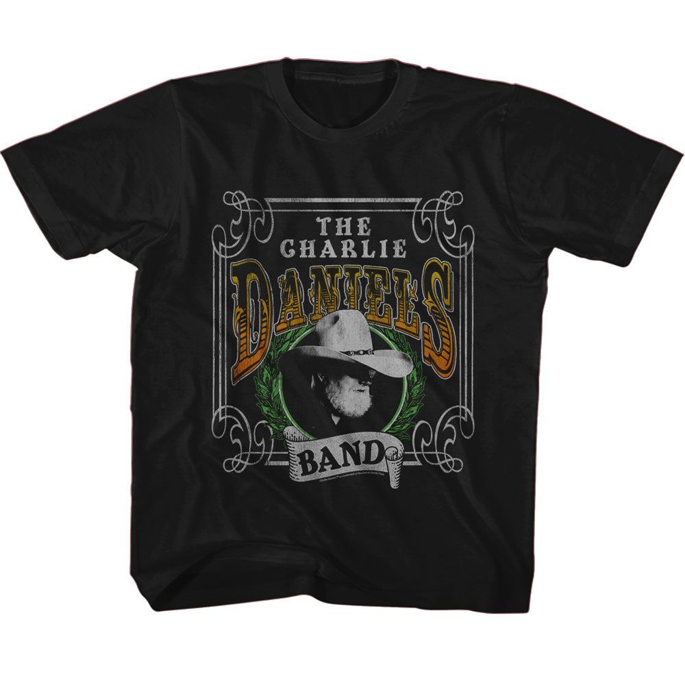 CHARLIE DANIELS BAND Eye-Catching T-Shirt, CDB YUCCA LEAVES