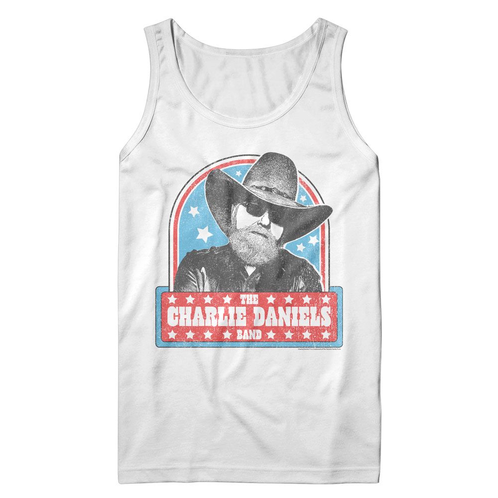 CHARLIE DANIELS BAND Tank Top, Vintage Stars