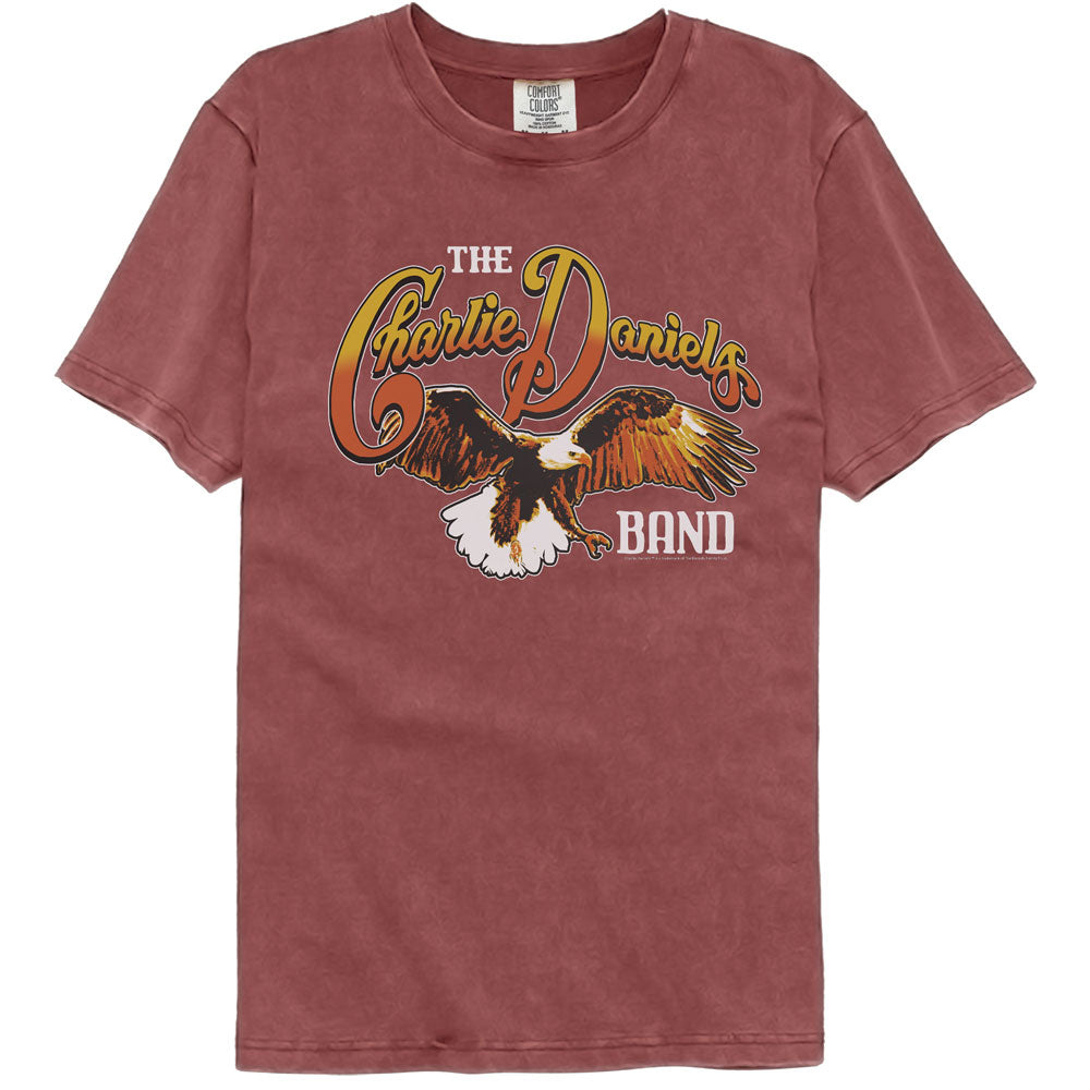 CHARLIE DANIELS BAND Garment Dye T-Shirt, EAGLE