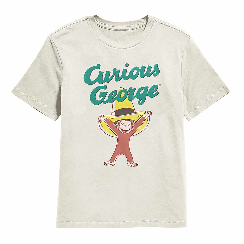 Curious George Big Hat Kids T-Shirt