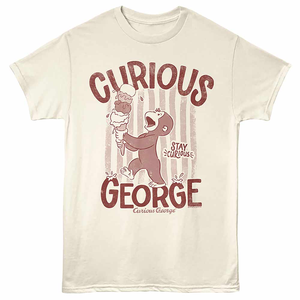 Curious George Ice Cream T-Shirt