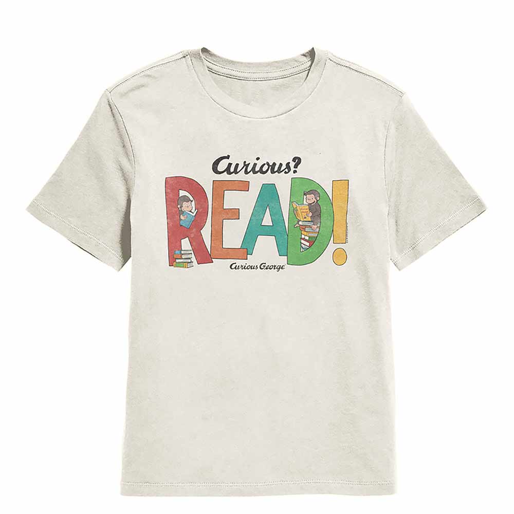 Curious George Read Kids T-Shirt