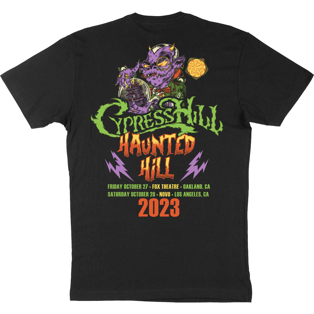 CYPRESS HILL Spectacular T-Shirt, Haunted Hill 2023