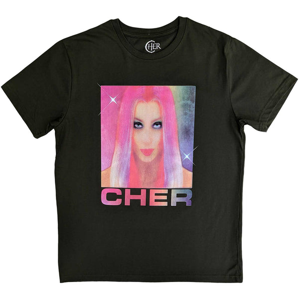 CHER Attractive T-Shirt, Pink Hair