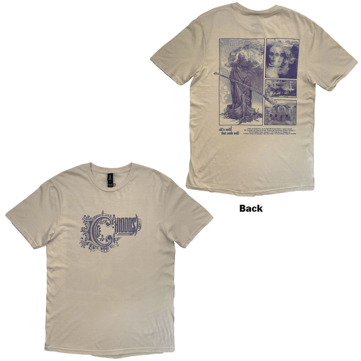 CHIODOS Attractive T-Shirt, AWTEW Album Art