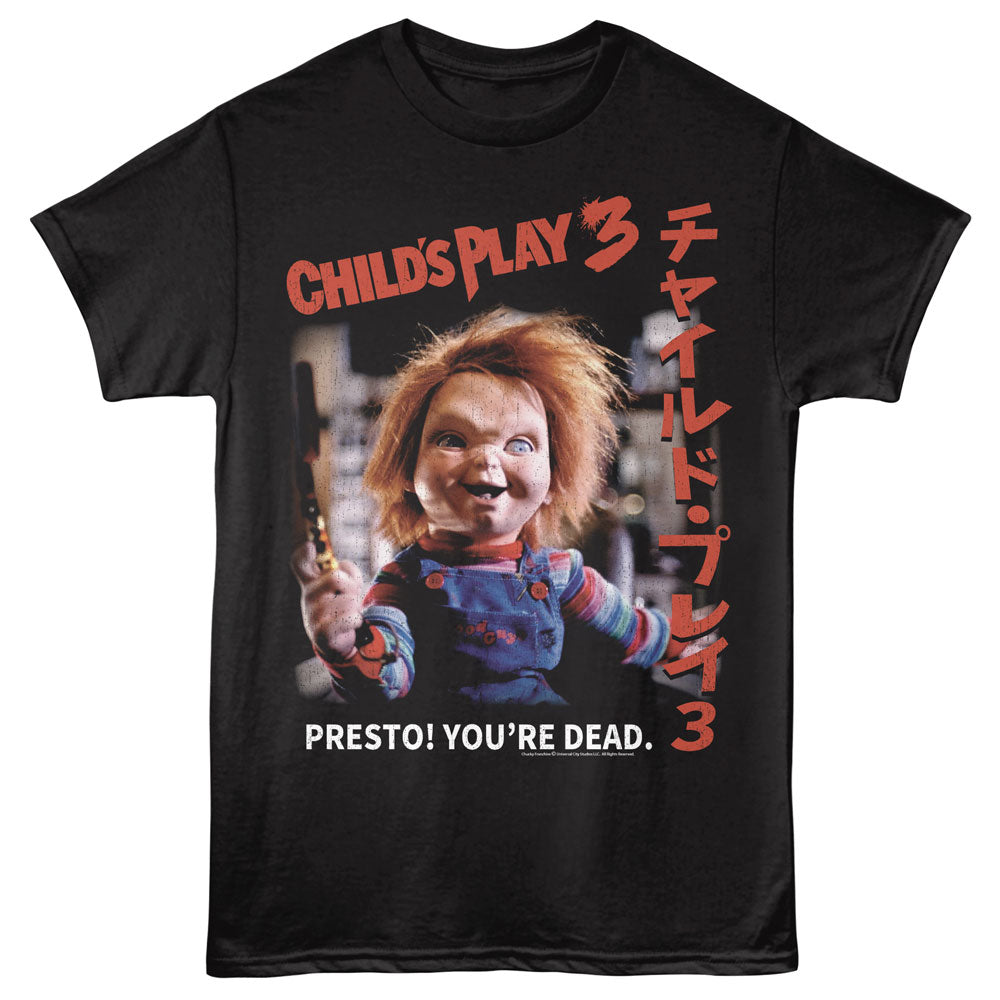 CHUCKY Eye-Catching T-Shirt, PRESTO
