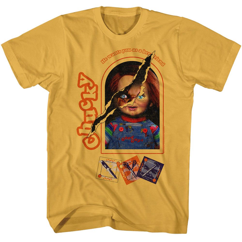 CHUCKY T-Shirt, 2 Sides Box