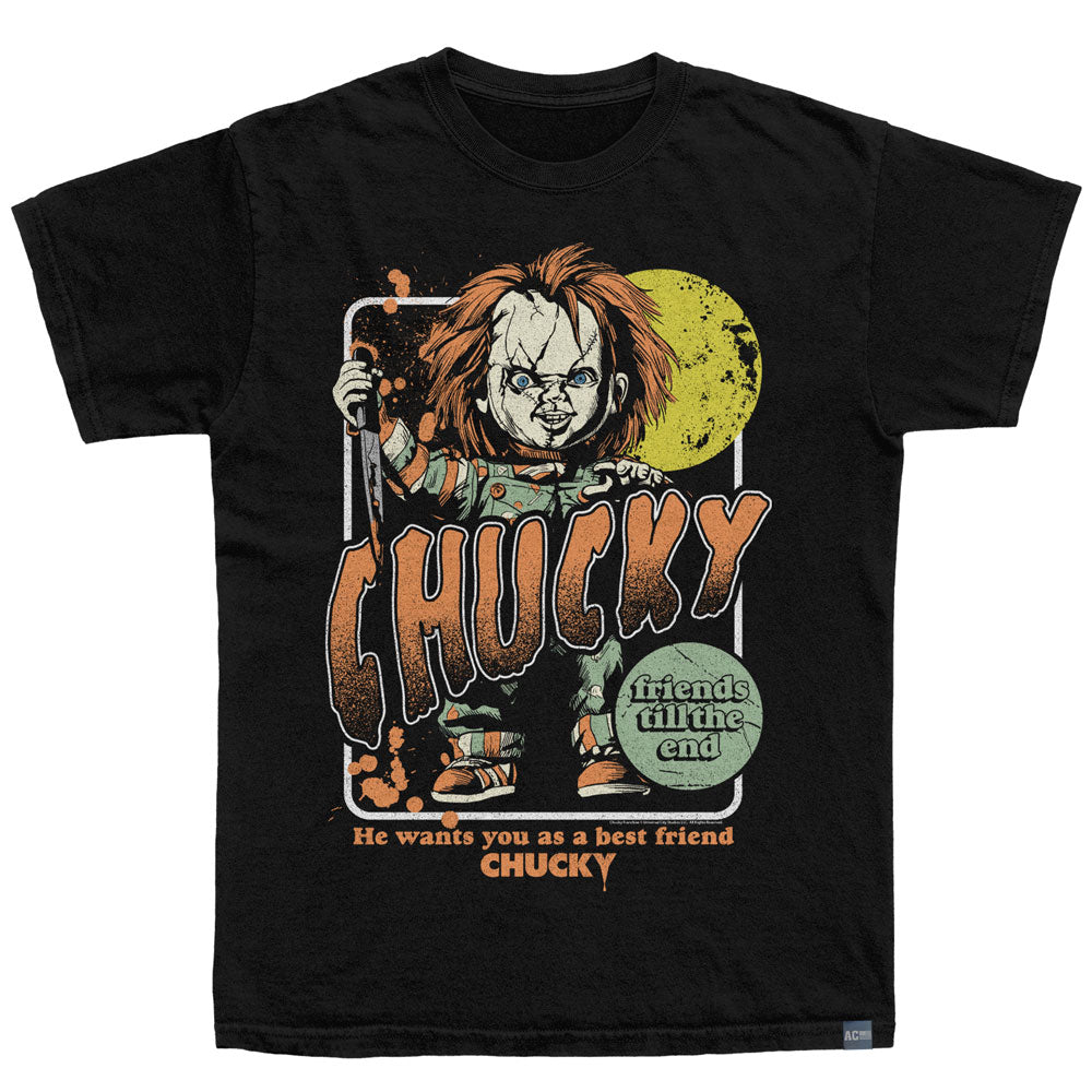 CHUCKY Made in USA T-Shirt, FULL MOON
