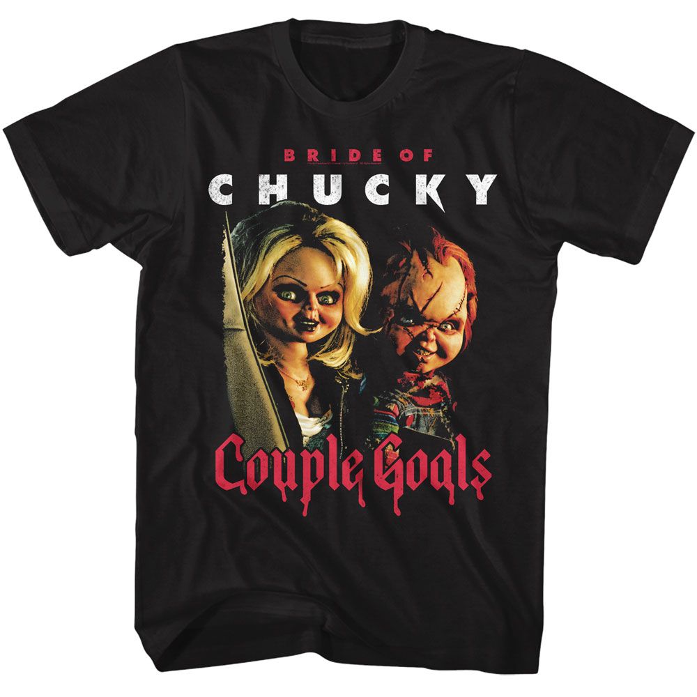 CHUCKY Eye-Catching T-Shirt, COUPLE GOALS