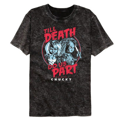 CHUCKY Mineral Wash T-Shirt, Till Death