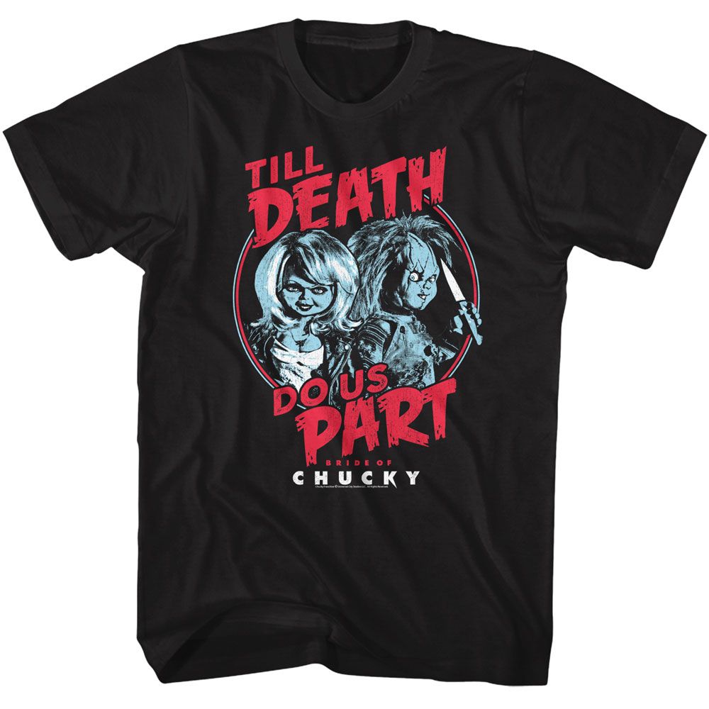 CHUCKY Eye-Catching T-Shirt, TILL DEATH