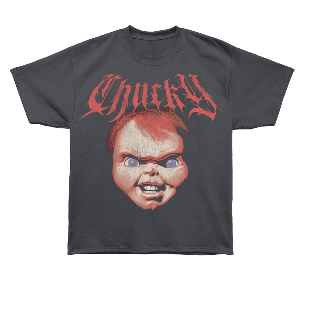CHUCKY Oversized T-Shirt, METAL FONT