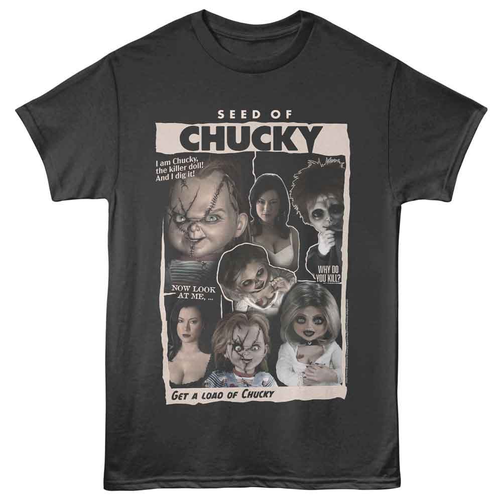 CHUCKY Eye-Catching T-Shirt, AND I DIG IT
