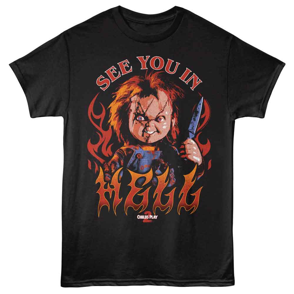 CHUCKY Eye-Catching T-Shirt, SEE YOU IN