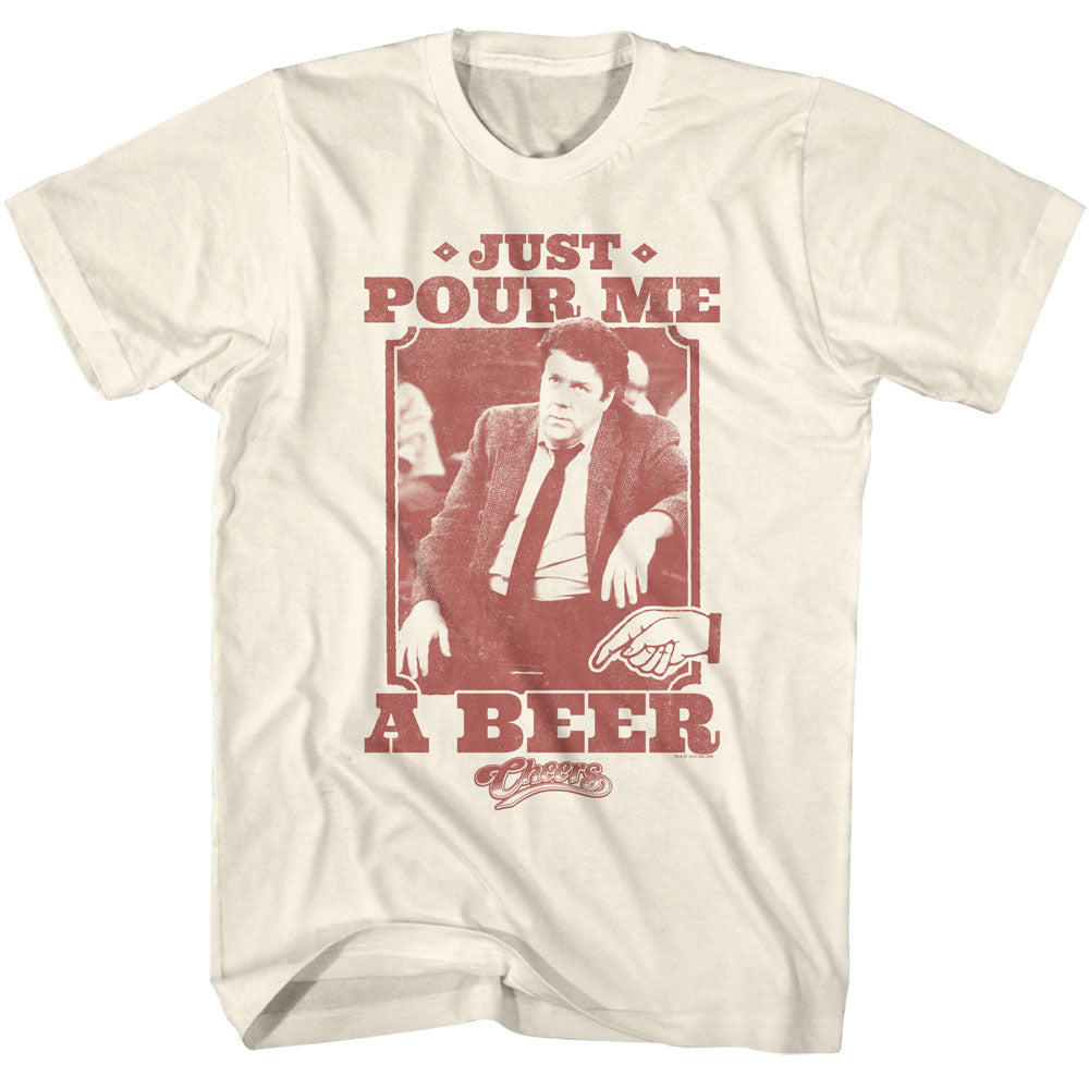 CHEERS Eye-Catching T-Shirt, Pour Me A Beer