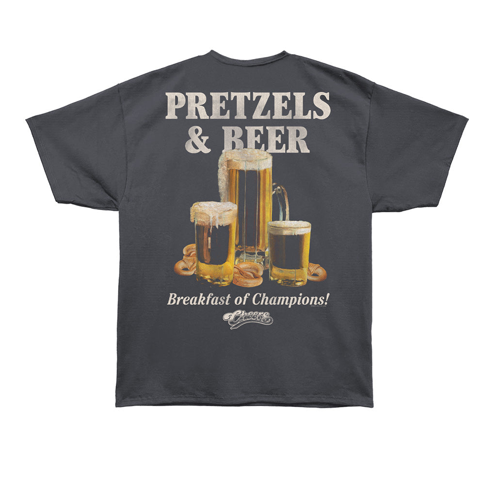 CHEERS Oversized T-Shirt, PRETZELS AND BEER