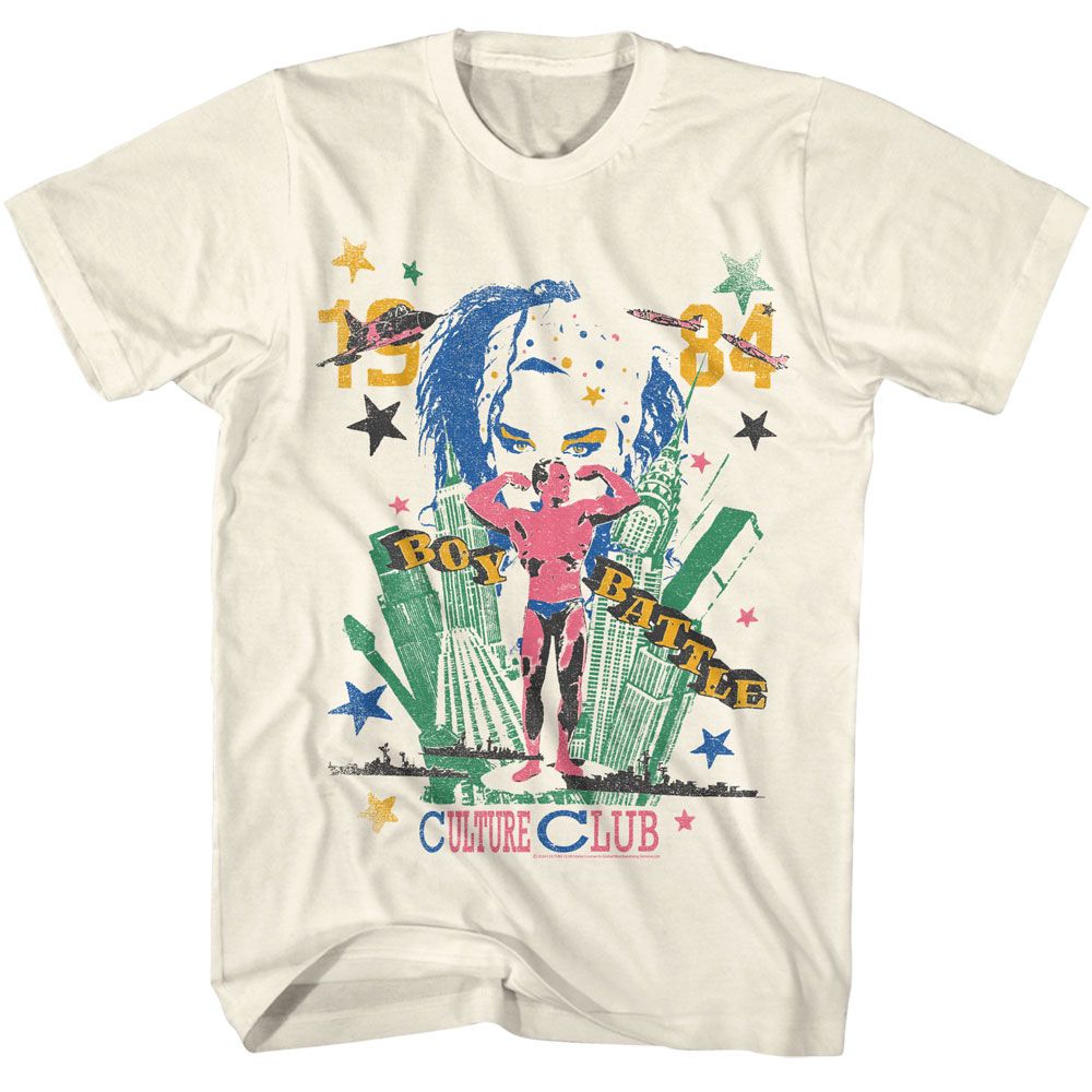 CULTURE CLUB Eye-Catching T-Shirt, Boy Battle