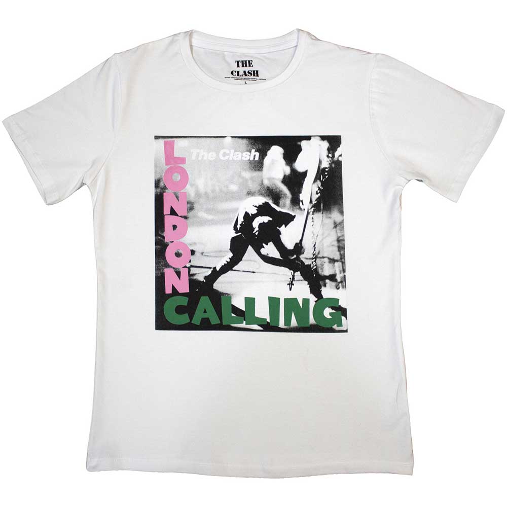 THE CLASH Attractive Ladies T-Shirt, London Calling