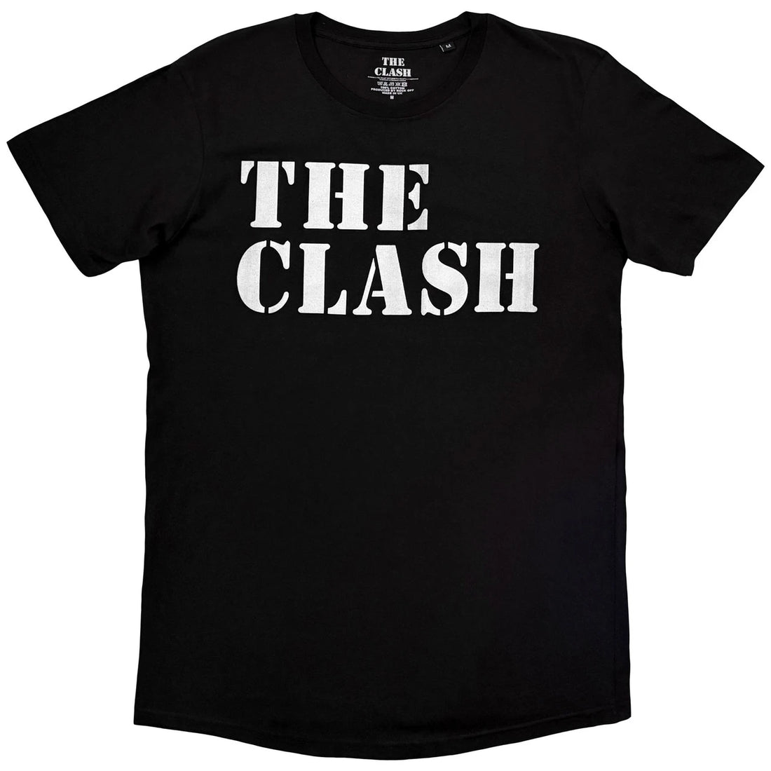 THE CLASH Attractive T-Shirt, Stencil Logo