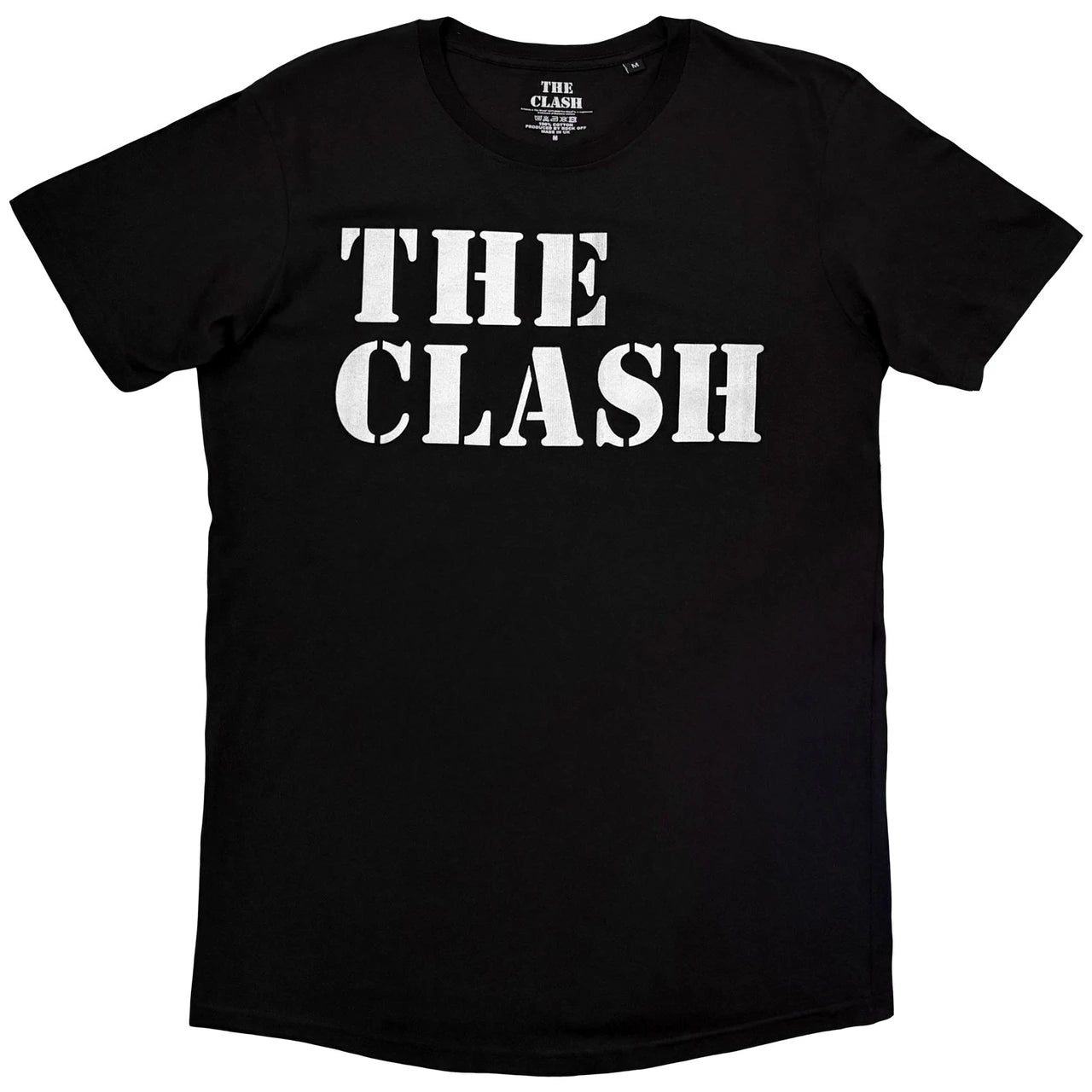 THE CLASH Attractive T-Shirt, Stencil Logo