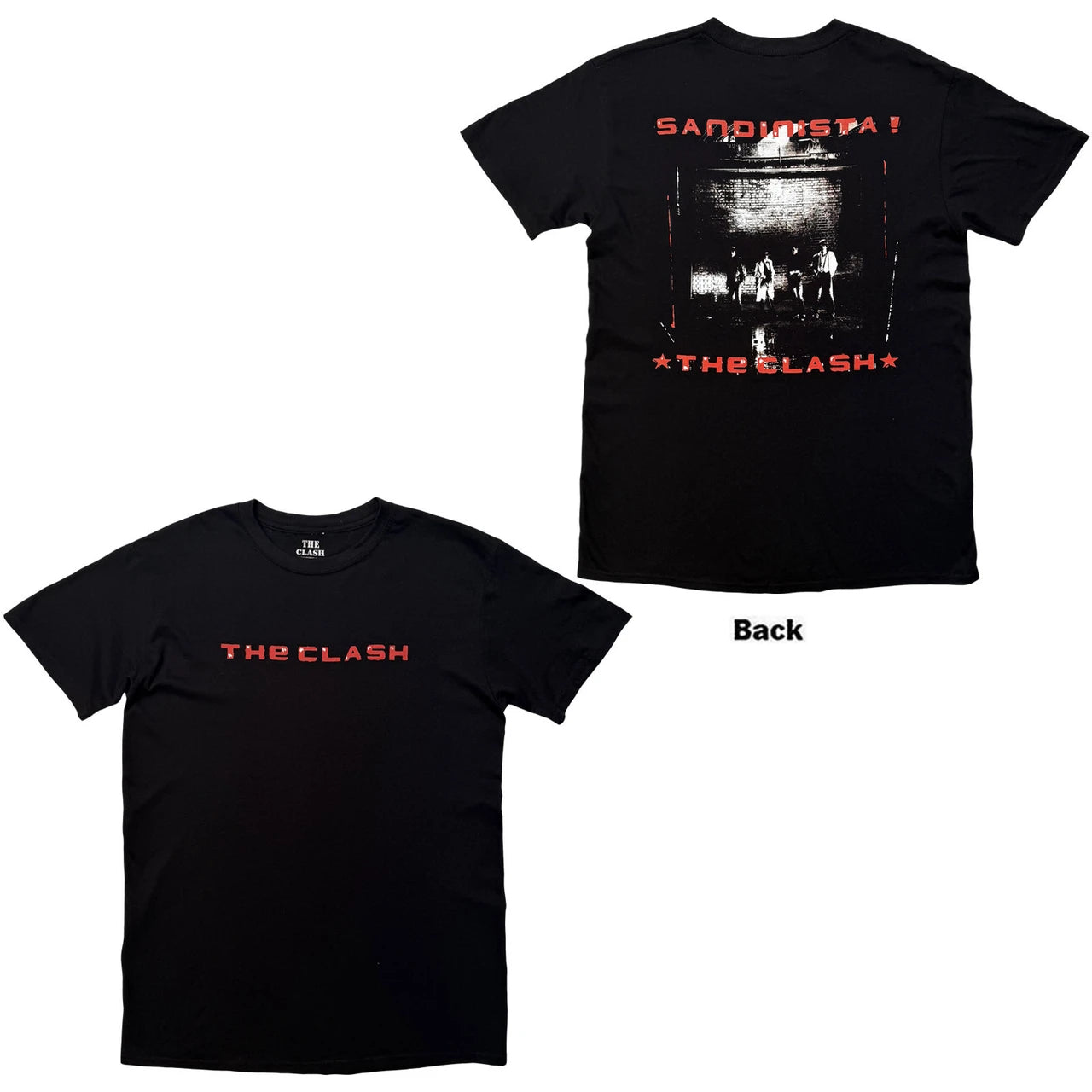 THE CLASH Attractive T-Shirt, Sandinista
