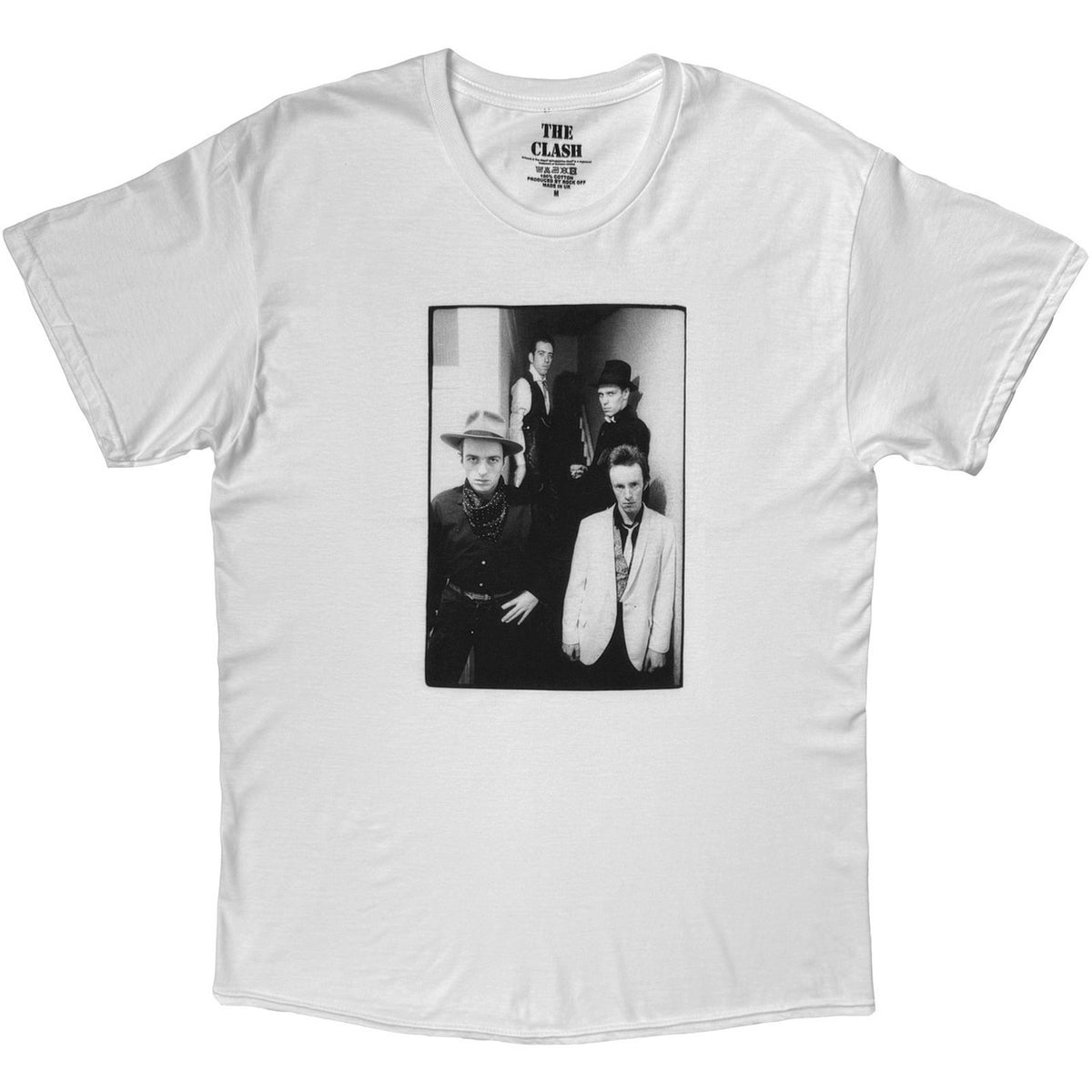 THE CLASH Attractive T-Shirt, London Calling Press Photo