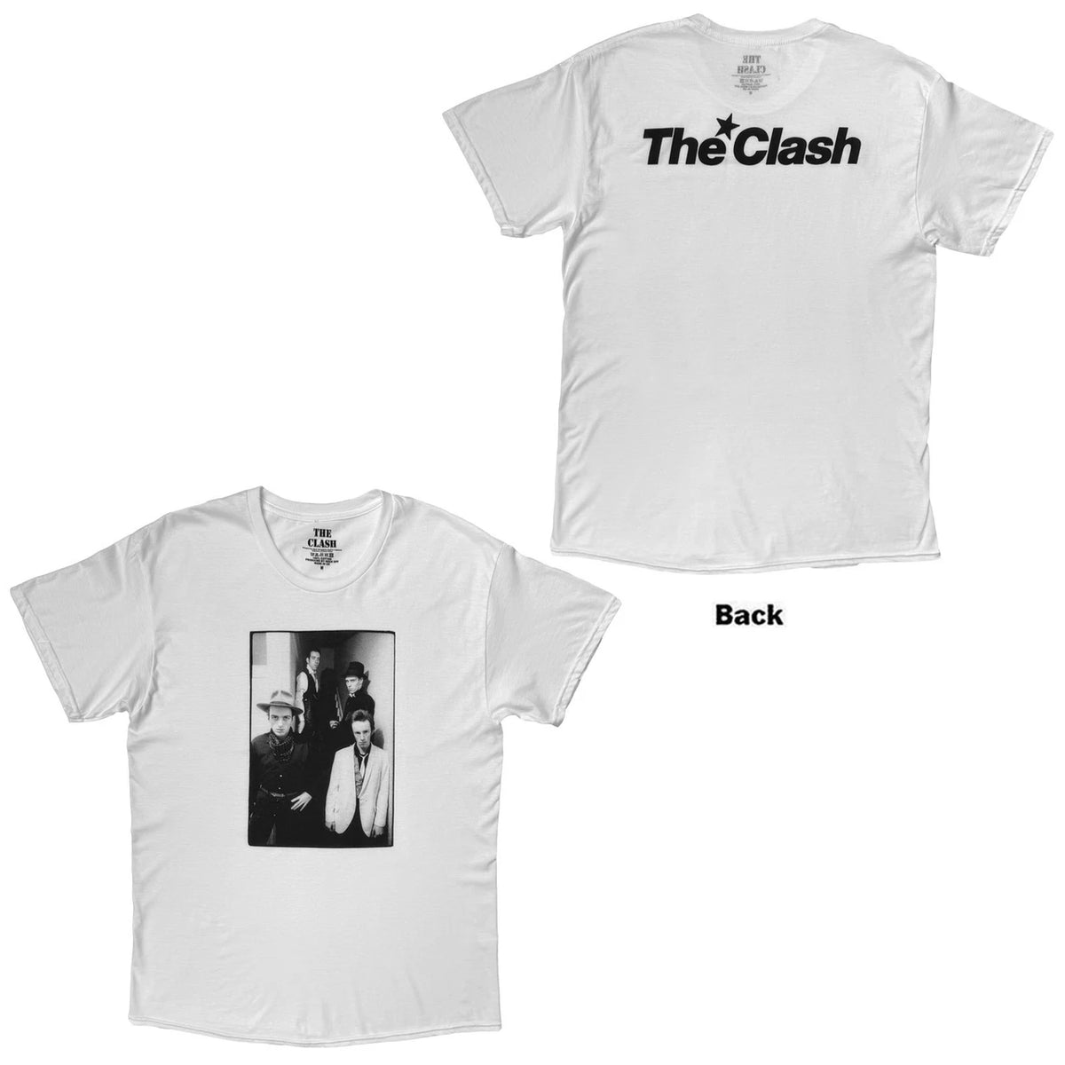 THE CLASH Attractive T-Shirt, London Calling Press Photo