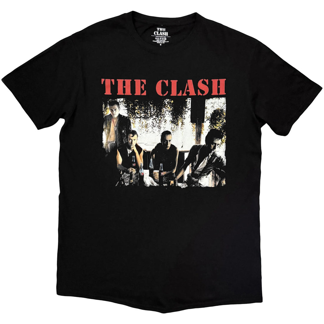 THE CLASH Attractive T-Shirt, Combat Photo