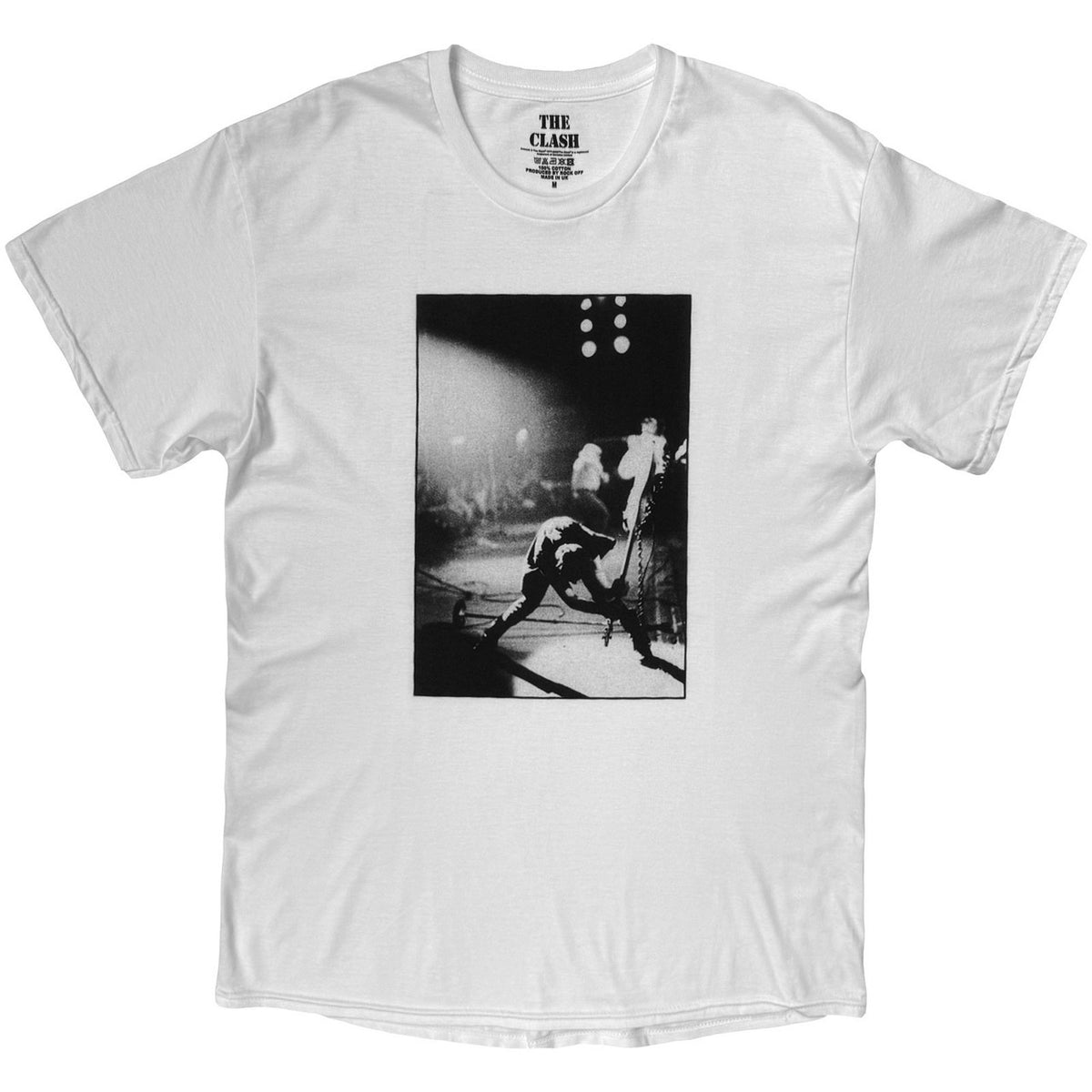 THE CLASH Attractive T-Shirt, Guitar Smash
