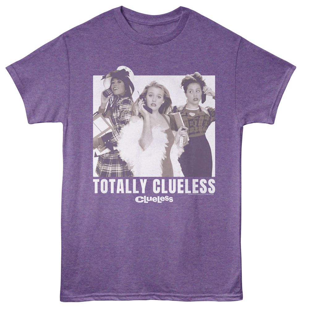 CLUELESS Eye-Catching T-Shirt, TOTALLY CLUELESS