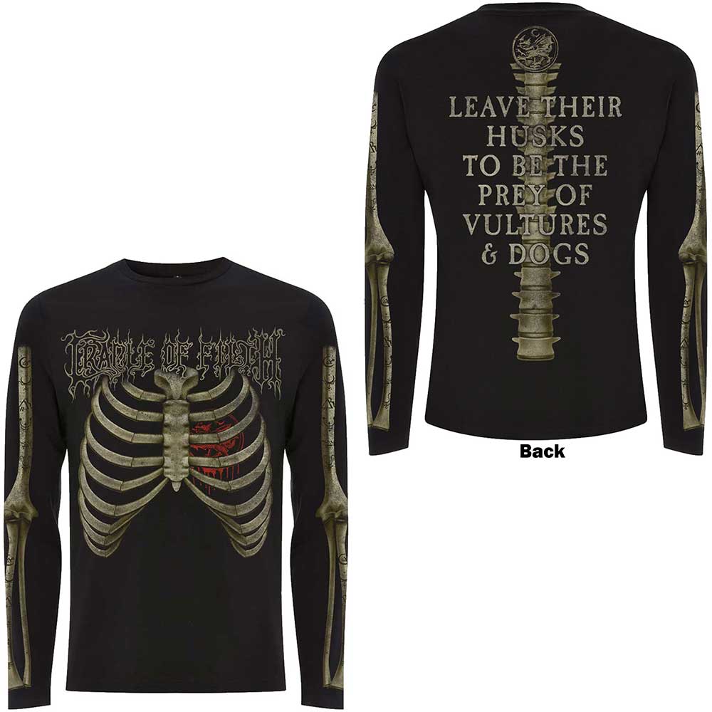 CRADLE OF FILTH Attractive T-Shirt, Skeleton