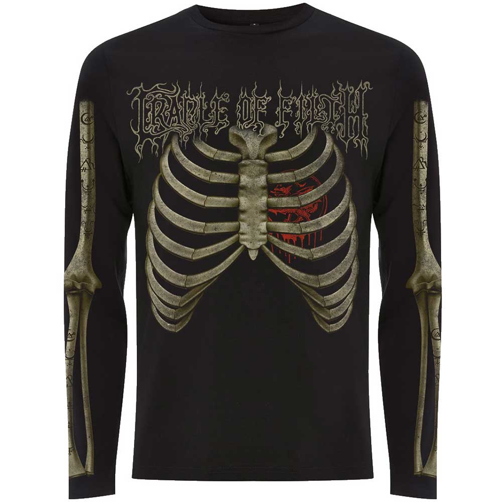 CRADLE OF FILTH Attractive T-Shirt, Skeleton