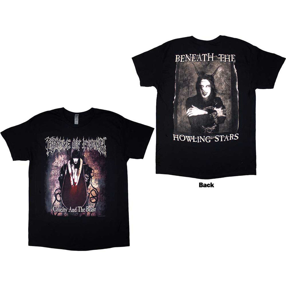 CRADLE OF FILTH Attractive T-Shirt, Cruelty &amp; The Beast
