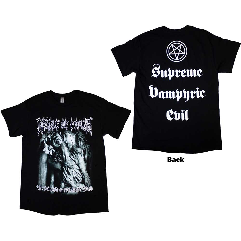 CRADLE OF FILTH Attractive T-Shirt, Supreme Vampiric Evil