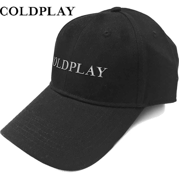 COLDPLAY Baseball Cap, White Logo