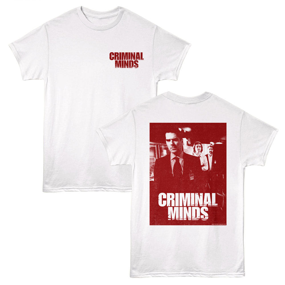 CRIMINAL MINDS Eye-Catching T-Shirt, HOTCHNER REID ROSSI