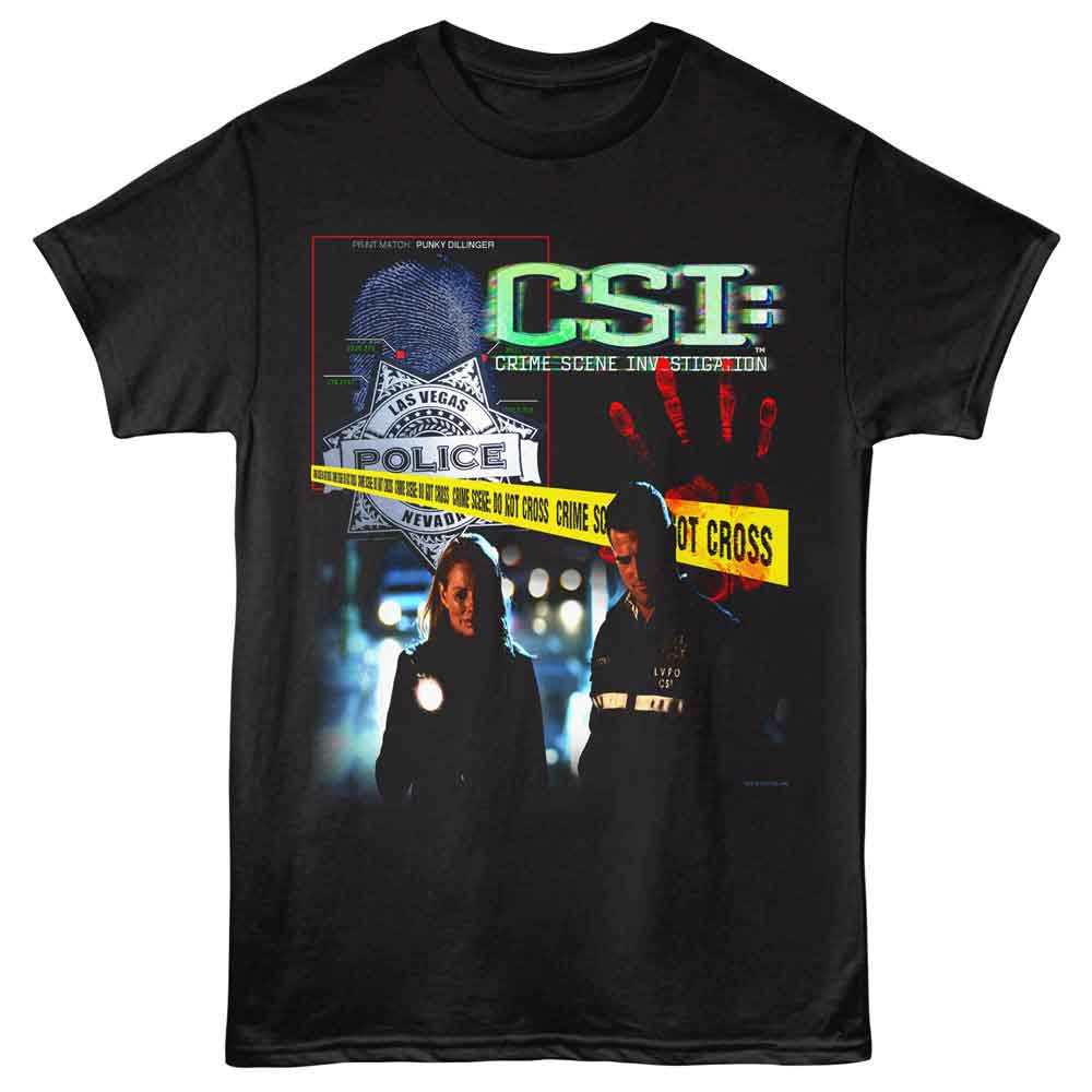 CSI Eye-Catching T-Shirt, COLLAGE