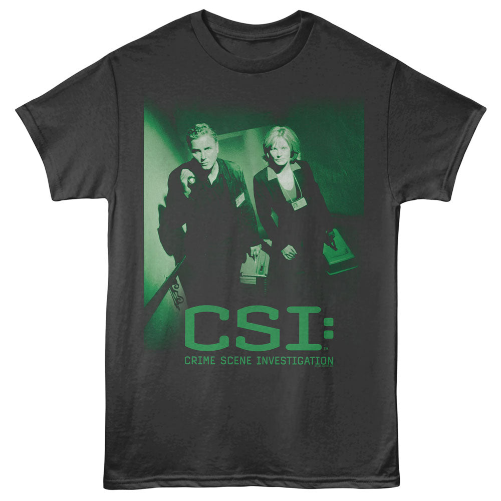 CSI Eye-Catching T-Shirt, GRISSOM AND WILLOWS