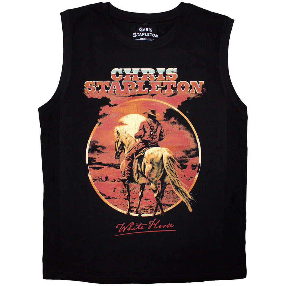 CHRIS STAPLETON Tank, White Horse
