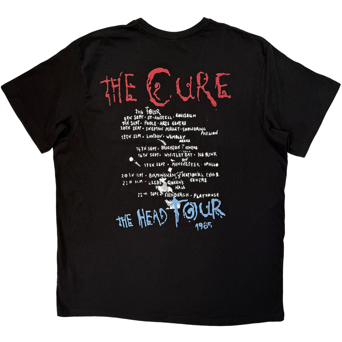 THE CURE Carbon T-Shirt, The Head Tour &