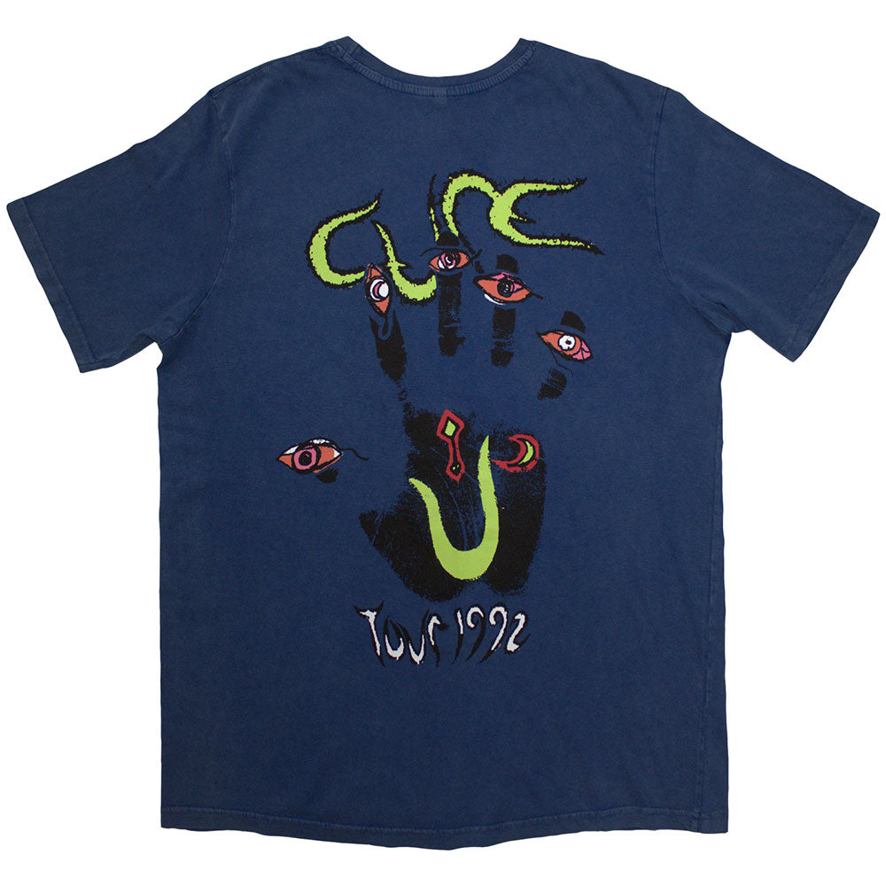 THE CURE Stone Wash T-Shirt, Wish Tour &