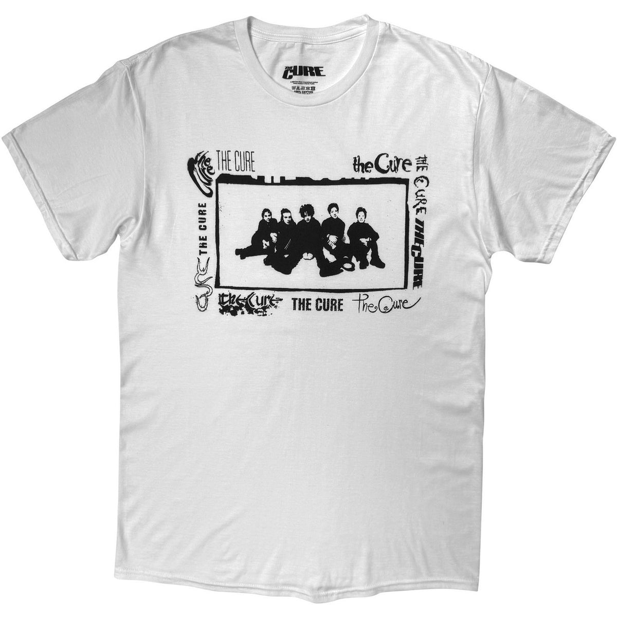 THE CURE Mono Group Photo T-Shirt