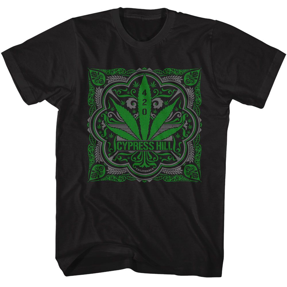 CYPRESS HILL Eye-Catching T-Shirt, 420 California