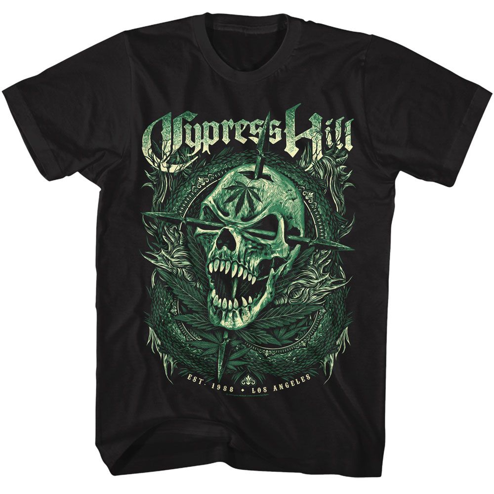 CYPRESS HILL Eye-Catching T-Shirt, Est 1988