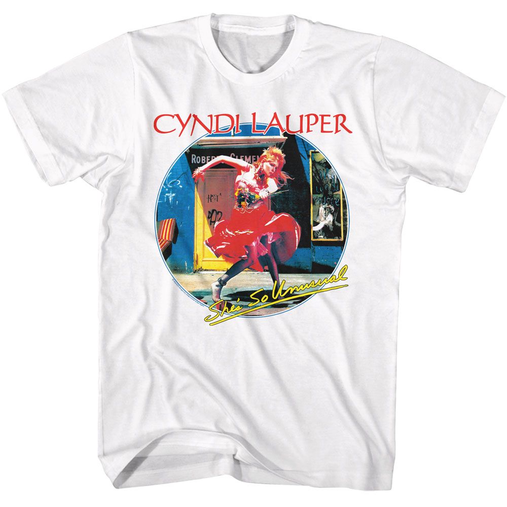 CYNDI LAUPER Eye-Catching T-Shirt, Unusual