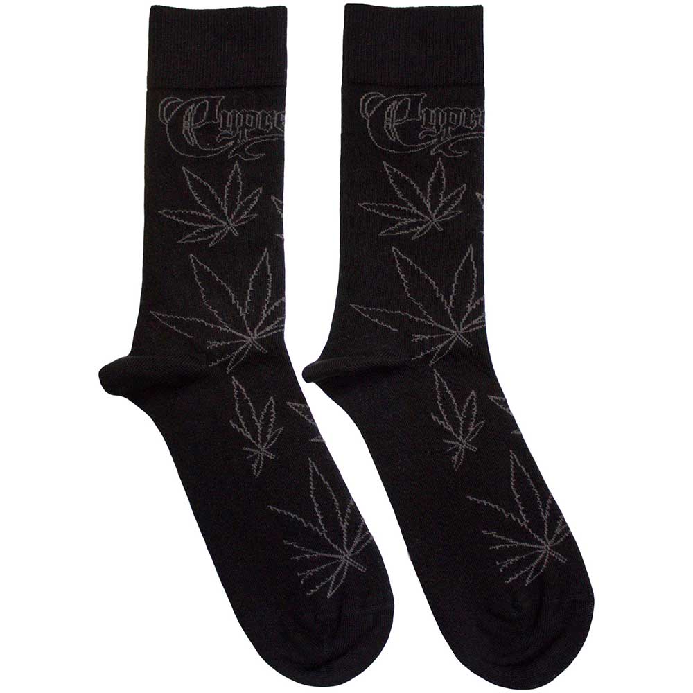 CYPRESS HILL Unisex Ankle Socks, Leaf Pattern