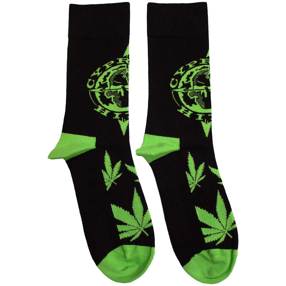 CYPRESS HILL Unisex Ankle Socks, Logo &amp; Leaves